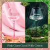 imageDragon Glassware x Wicked Wine Glasses  18 oz Crystal Wine Glass Set of 2  Unique Drinkware Gift for Musical Lovers  Wicked Movie Gifts