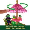 imageMattel Universal Pictures Wicked Emerald City Dessert Cart Toy with Cart ampamp Elphaba Small Doll ampamp 7 Accessories Inspired by The Movie