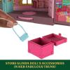 imageMattel Universal Pictures Wicked So Popular Dorm Small Doll Playset with 3 Play Spaces ampamp 9 Accessories Inspired by The Movie