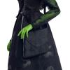 imageMattel Universal Wicked Elphaba Fashion Doll ampamp Accessories with Green Skin Braided Black Hair Posability ampamp Removable Ballroom Look