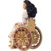 imageMattel Universal Wicked Nessarose Fashion Doll ampamp Accessories Including Wheelchair with Brown Curly Hair Poseable ampamp Removable Ballroom Look
