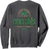 imageWicked City Made Of Emeralds Front ampamp Back SweatshirtDark Heather Grey