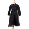 imageWicked Elphaba Dress for Girls Premium Official Costume Black Dress with Purple Accents and Layers for Gorgeous Volume Includes Hat and Cape Amazon Exclusive
