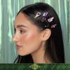 imageWicked Emerald City Scrunchie Bobby Pin set  hair clips  hair accessories  hair accessories for girls  gifts for her  Scunci by Conair  6PKGlinda  Pink
