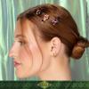imageWicked Emerald City Scrunchie Bobby Pin set  hair clips  hair accessories  hair accessories for girls  gifts for her  Scunci by Conair  6PKGlinda  Pink