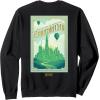 imageWicked Greetings From Emerald City Front ampamp Back SweatshirtBlack