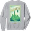 imageWicked Greetings From Emerald City Front ampamp Back SweatshirtHeather Grey