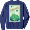 imageWicked Greetings From Emerald City Front ampamp Back SweatshirtNavy Blue