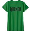 imageWicked Logo Front ampamp Back TShirt Small GreenKelly Green