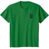 imageWicked Logo Front ampamp Back TShirt Small GreenKelly Green