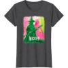 imageWicked UnisexKids Movie TieIn TShirt Black Small Short Sleeve Crew Neck Tonal Effect Movie DesignDark Heather Grey