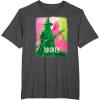 imageWicked UnisexKids Movie TieIn TShirt Black Small Short Sleeve Crew Neck Tonal Effect Movie DesignDark Heather Grey