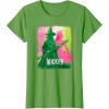 imageWicked UnisexKids Movie TieIn TShirt Black Small Short Sleeve Crew Neck Tonal Effect Movie DesignGrass Green