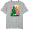 imageWicked UnisexKids Movie TieIn TShirt Black Small Short Sleeve Crew Neck Tonal Effect Movie DesignHeather Grey