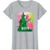 imageWicked UnisexKids Movie TieIn TShirt Black Small Short Sleeve Crew Neck Tonal Effect Movie DesignHeather Grey