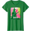 imageWicked UnisexKids Movie TieIn TShirt Black Small Short Sleeve Crew Neck Tonal Effect Movie DesignKelly Green