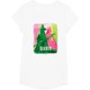 imageWicked UnisexKids Movie TieIn TShirt Black Small Short Sleeve Crew Neck Tonal Effect Movie DesignWhite