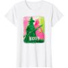 imageWicked UnisexKids Movie TieIn TShirt Black Small Short Sleeve Crew Neck Tonal Effect Movie DesignWhite