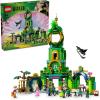 imageLEGO Wicked Welcome to Emerald City Building Toy  Wicked Toy for Kids Ages 9  Gift for Girls and Boys with Tower Model Glinda ampamp Elphaba Minidolls  75684