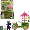 imageMattel Universal Pictures Wicked Emerald City Dessert Cart Toy with Cart ampamp Elphaba Small Doll ampamp 7 Accessories Inspired by The Movie