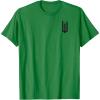 imageWicked Logo Front ampamp Back TShirt Small GreenKelly Green