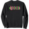 imageWicked Pink ampamp Green SweatshirtBlack