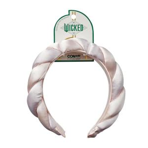 imageConair Spa Makeup and Face Washing Headband Pink Bubble Design 1 Count UltraAbsorbent Microfiber Headband for Washing Face Soft Terry Cloth NoSqueeze NoPull Band Gentle on Hair and HeadGlinda Pink