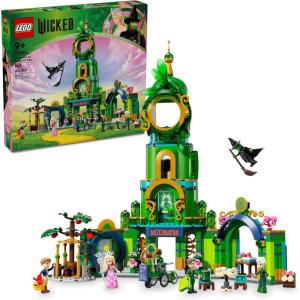 imageLEGO Wicked Welcome to Emerald City Building Toy  Wicked Toy for Kids Ages 9  Gift for Girls and Boys with Tower Model Glinda ampamp Elphaba Minidolls  75684