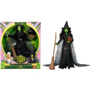 imageMattel Universal Pictures Wicked for Good Deluxe Elphaba Fashion Doll with Removable Outfit ampamp 4 Accessories Inspired by The Movie