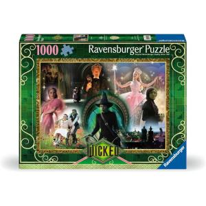 imageRavensburger  Wicked Act I  1000 Piece Jigsaw Puzzle  Bold Bright and Stunning Imagery from The New Version of Wicked  Frameable  Premium Quality  Puzzles for Adults