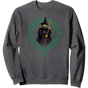 imageWicked Elphaba Portrait SweatshirtDark Heather Grey