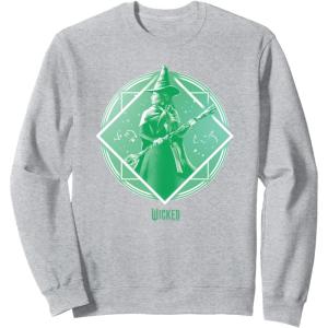 imageWicked Elphaba Tonal SweatshirtHeather Grey