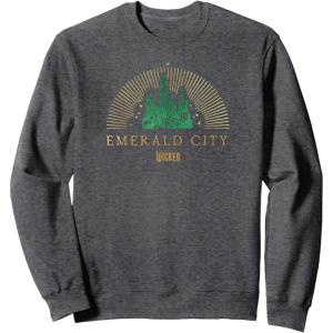 imageWicked Emerald City SweatshirtDark Heather Grey