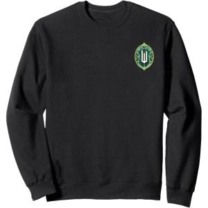 imageWicked Greetings From Emerald City Front ampamp Back SweatshirtBlack