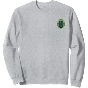 imageWicked Greetings From Emerald City Front ampamp Back SweatshirtHeather Grey