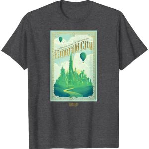imageWicked Greetings From The Fantabulous Emerald City TShirtDark Heather Grey