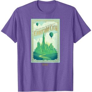 imageWicked Greetings From The Fantabulous Emerald City TShirtPurple Heather