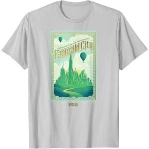 imageWicked Greetings From The Fantabulous Emerald City TShirtSilver Grey
