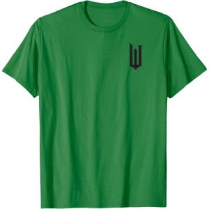 imageWicked Logo Front ampamp Back TShirt Small GreenKelly Green