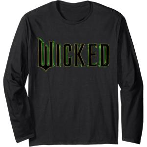 imageWicked Movie Logo Long Sleeve TShirtBlack
