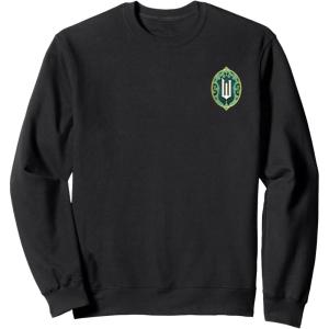 imageWicked Off To Meet The Wizard Emerald City Front ampamp Back SweatshirtBlack