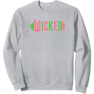 imageWicked Pink ampamp Green SweatshirtHeather Grey