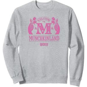 imageWicked Welcome To Munchkinland SweatshirtHeather Grey