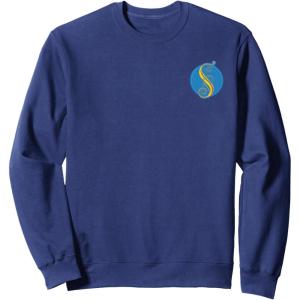 imageWicked Welcome To Shiz Front ampamp Back SweatshirtNavy Blue
