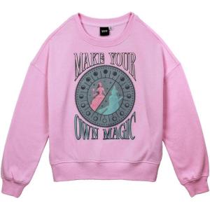 imagewicked Make Your Own Magic Womens Cropped SweatshirtPink