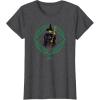 imageWicked Elphaba Portrait TShirt  Black Unisex Small Short Sleeve MovieTShirt TShirtDark Heather Grey