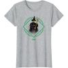 imageWicked Elphaba Portrait TShirt  Black Unisex Small Short Sleeve MovieTShirt TShirtHeather Grey