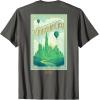 imageWicked Greetings From Emerald City Front ampamp Back TShirtAsphalt Grey