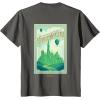 imageWicked Greetings From Emerald City Front ampamp Back TShirtAsphalt Grey