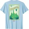 imageWicked Greetings From Emerald City Front ampamp Back TShirtBaby Blue